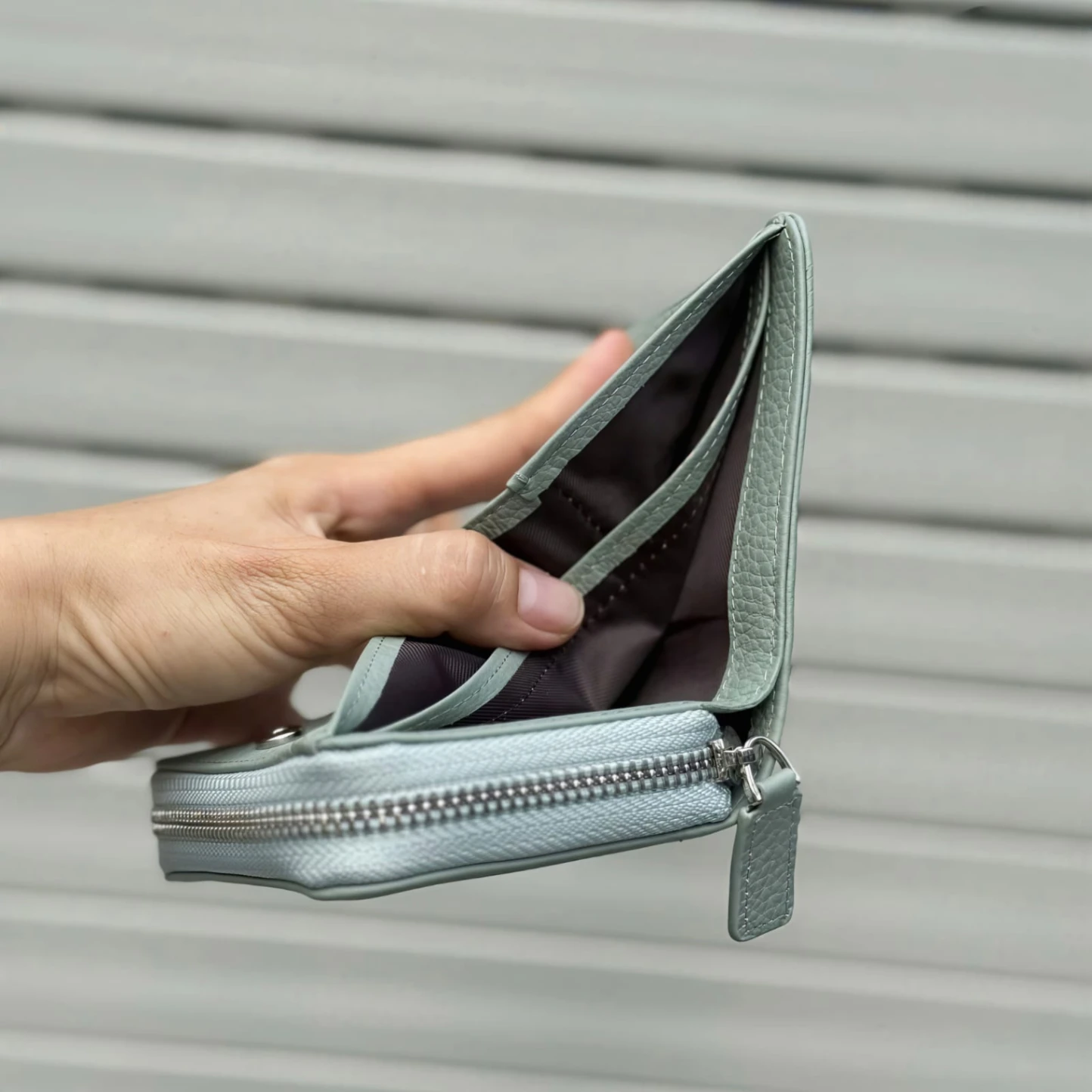 Women's Leather Wallet - RKLW#02 — view 5
