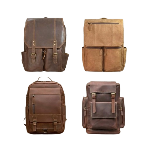 LEATHER BACKPACK  — view 4