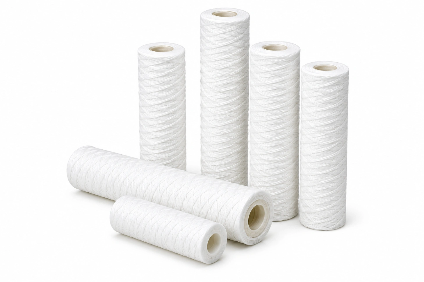Wound Filter Cartridge – Industrial Liquid Depth Filtration — view 2