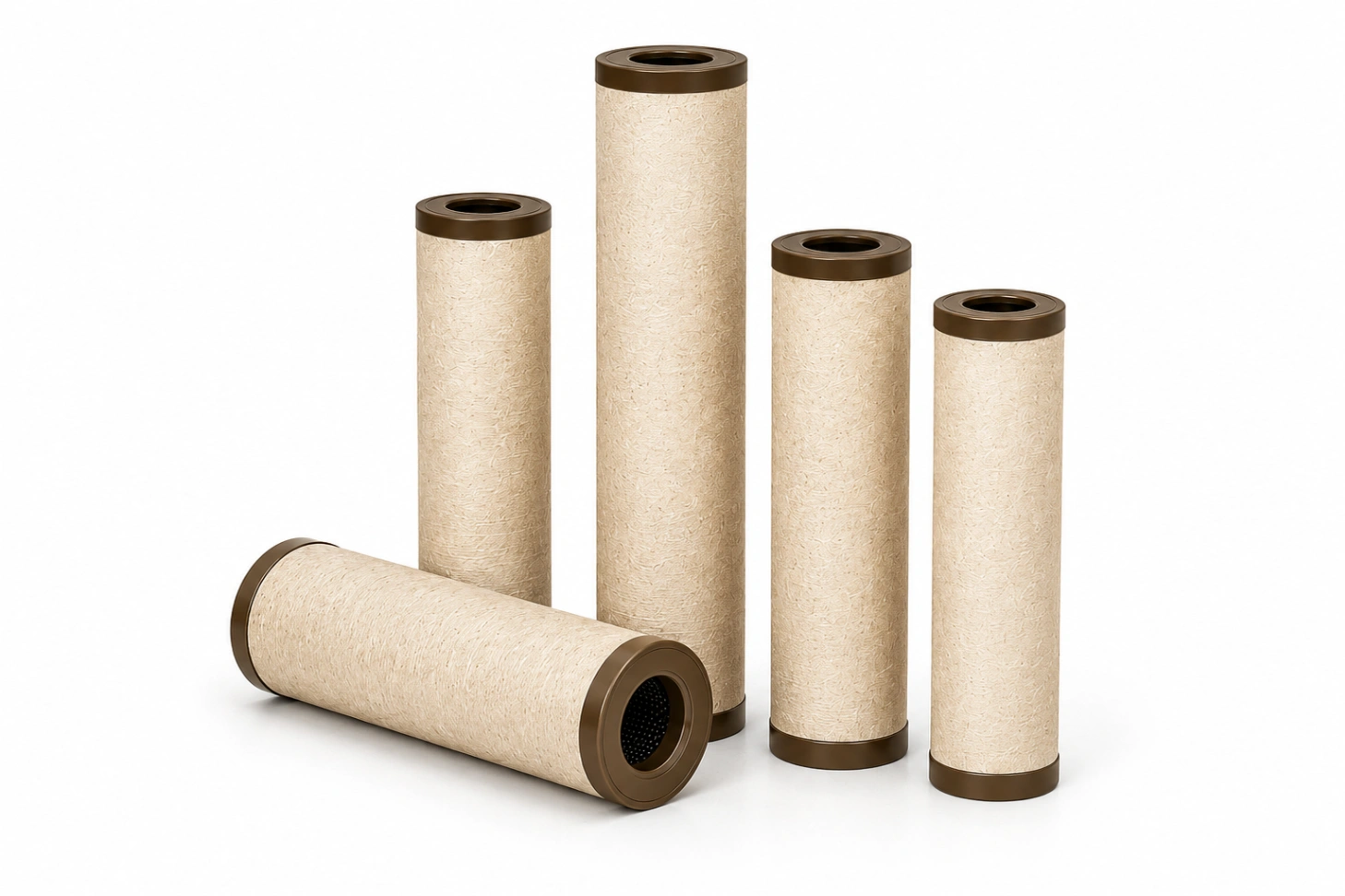 Resin Bonded Filter Cartridge – Industrial Liquid Depth Filtration — view 2