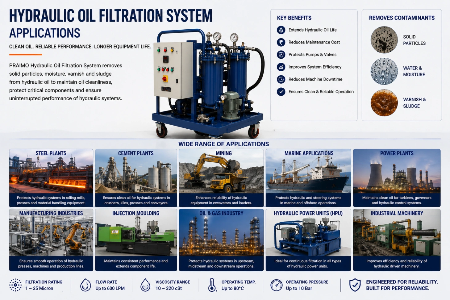 Hydraulic Oil Filtration System – Industrial Hydraulic & Lubrication Fluid Filtration — view 5