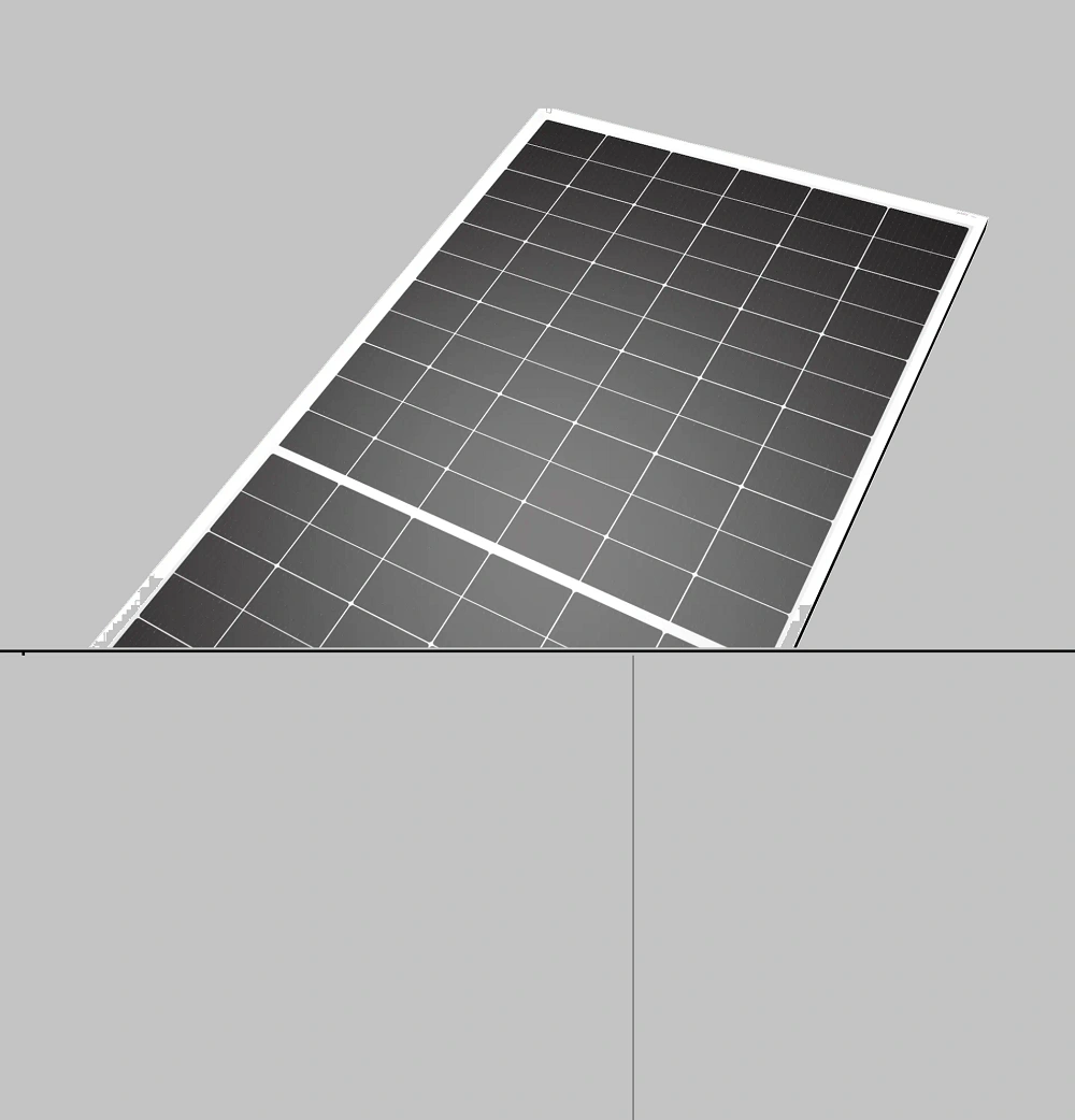 Adani Solar 520-550W ETERNAL SHINE Series Gen - I Monofacial 144 Half-Cells Efficiency 21.42% — view 3