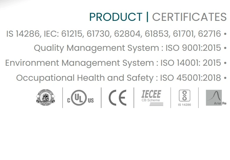 Rayzon Solar 550W L’LIOS Series Mono PERC 10BB Monofacial Module Efficiency 21.29% — view 4