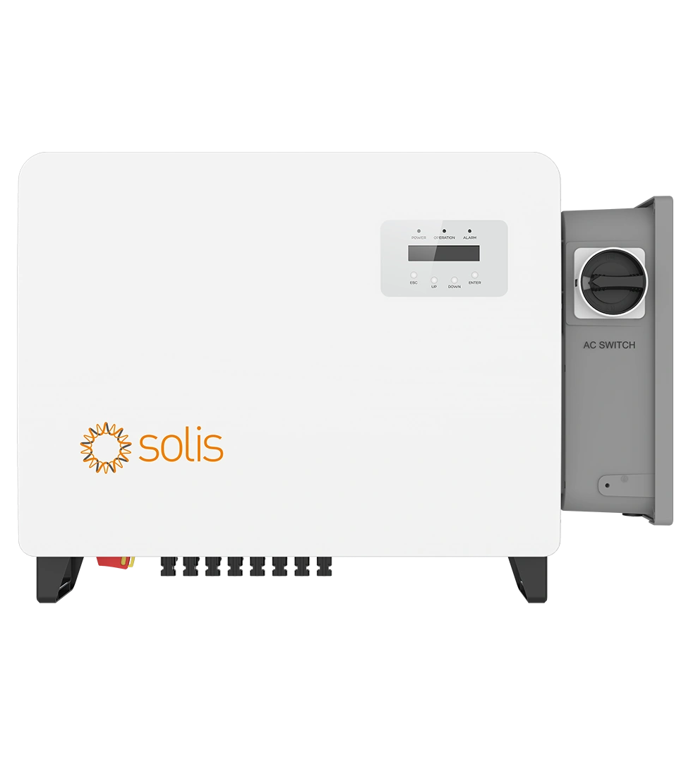 Solis 60kw Three Phase Grid-Tied Inverter 8 MPPTs S5-GC60K-LV-US Max. Efficiency 98.5%