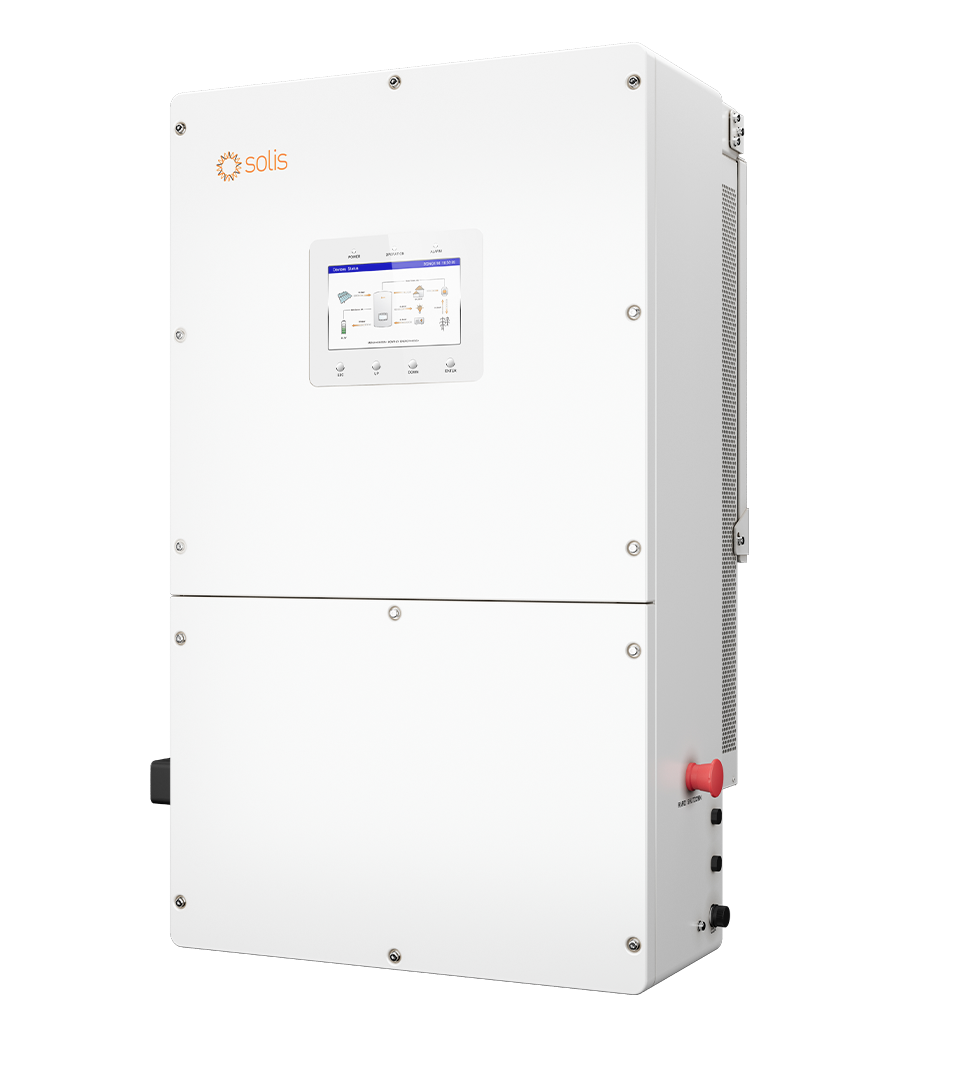 Solis 30kw Three Phase High Voltage Hybrid Inverter, 30,000W Output, 3 MPPTs, Max. Efficiency 95.8%, S6-EH3P30K-H-US  — view 2