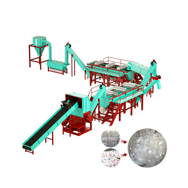 Competive Price Low Energy Consumption PP PE Film Woven Bag Washer