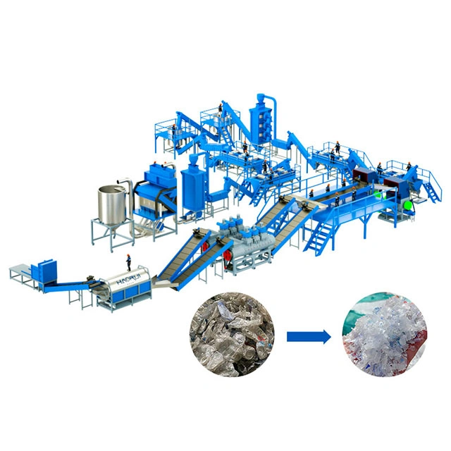 Hot Sale Fibre Grade PET Bottle Cleaning System with Hot-Washer — view 3