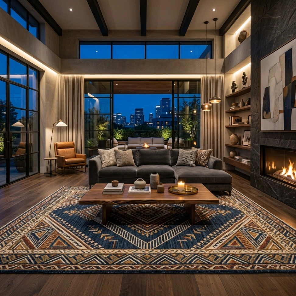 HAND TUFTED & HAND KNOTTED — view 2